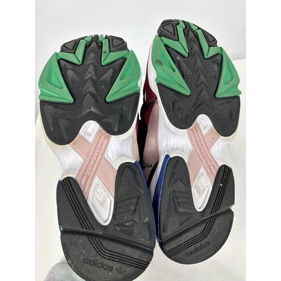 Adidas Sneakers Black Bright Suede 8 Chunky Gorpcore Y2K - Picture 6 of 11